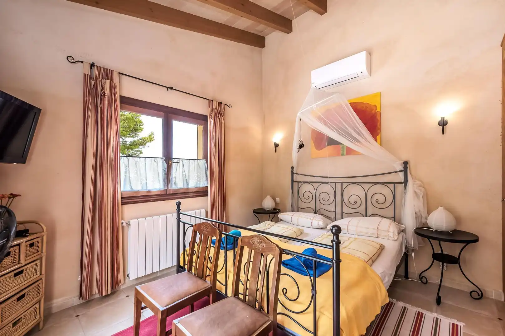 Bedroom of Houses for sale in Artà  with Air Conditioner, Heating and Terrace