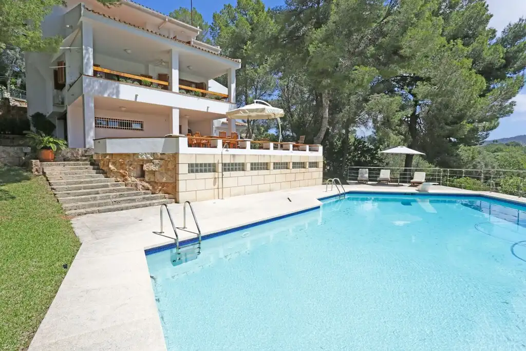 Piscina de Casa o chalet en venta en Calvià con Jardín privado, Terraza y Trastero