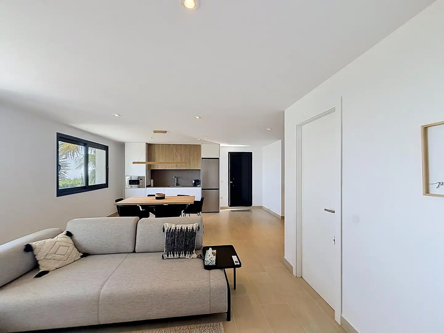 Sala de estar de Casa o chalet en venta en Benitachell / El Poble Nou de Benitatxell con Aire acondicionado, Calefacción y Jardín privado
