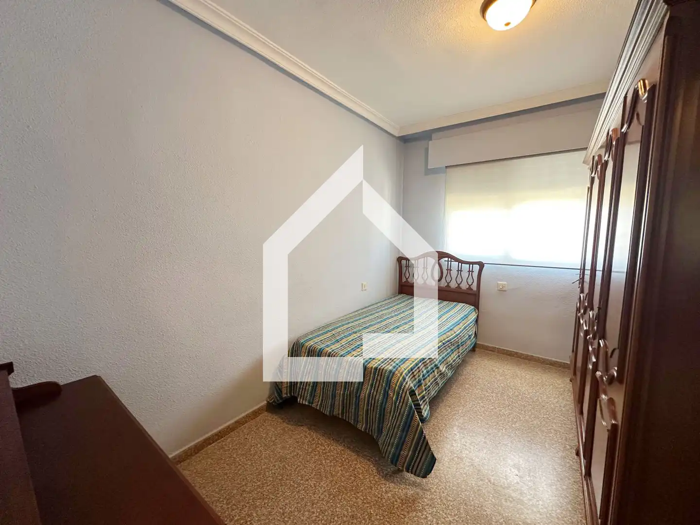 Schlafzimmer von Einfamilien-Reihenhaus zur Miete in San Vicente del Raspeig / Sant Vicent del Raspeig mit Klimaanlage, Terrasse und Möbliert