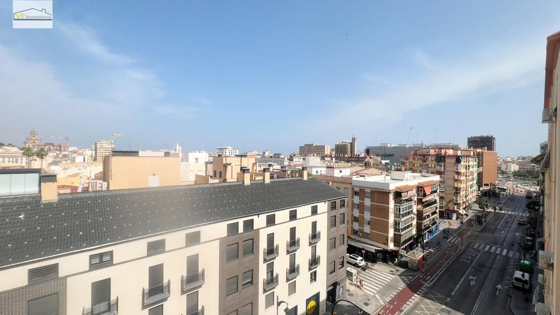 Vista exterior de Pis de lloguer en Málaga Capital amb Aire condicionat i Calefacció