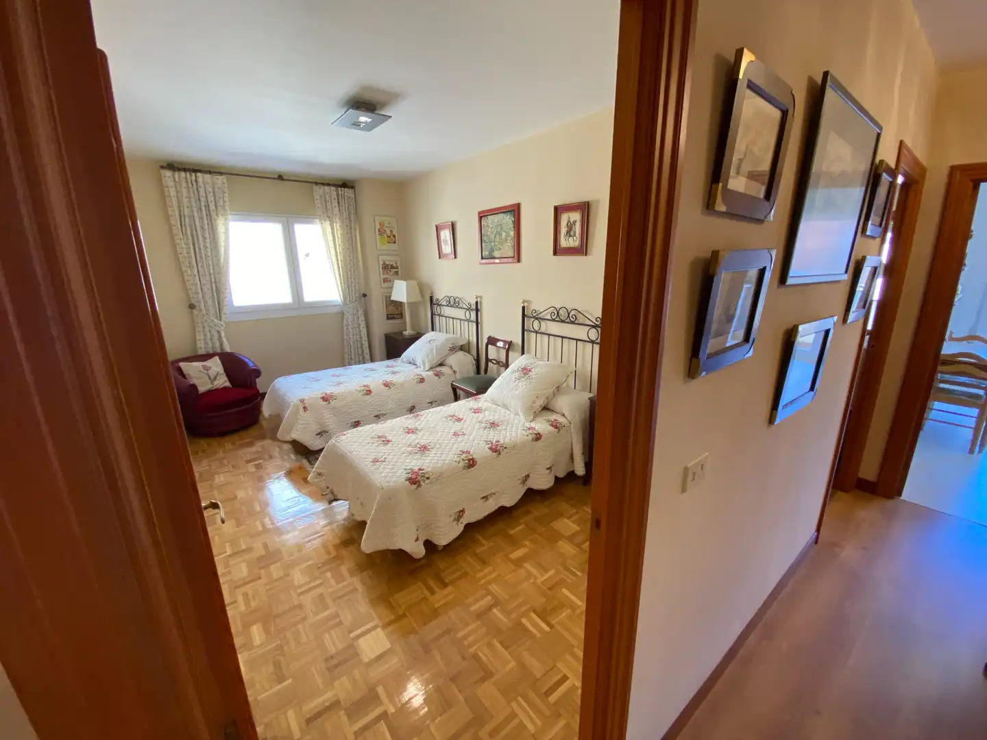 Bedroom of Flat for sale in Fitero  with Heating, Parquet flooring and Terrace