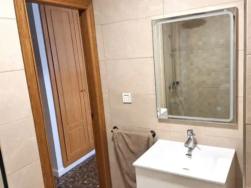 Badezimmer von Wohnung zum Verkauf in Cheste mit Klimaanlage