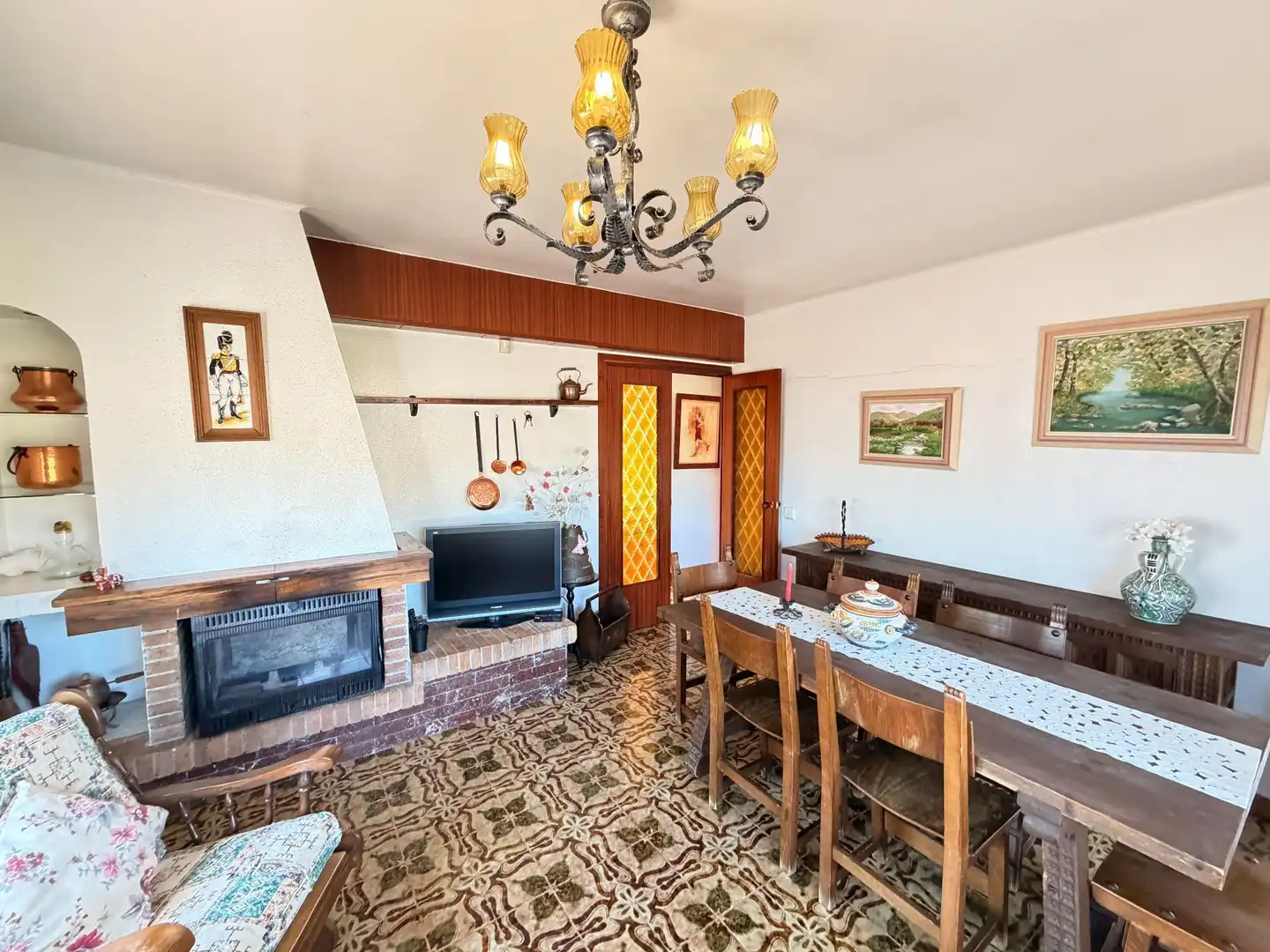 Living room of Houses for rent in Aldover  with Private garden, Storage room and Swimming Pool