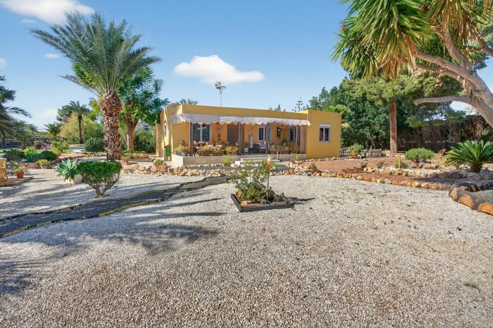 Jardín de Casa o chalet en venta en Elche / Elx con Aire acondicionado y Alarma