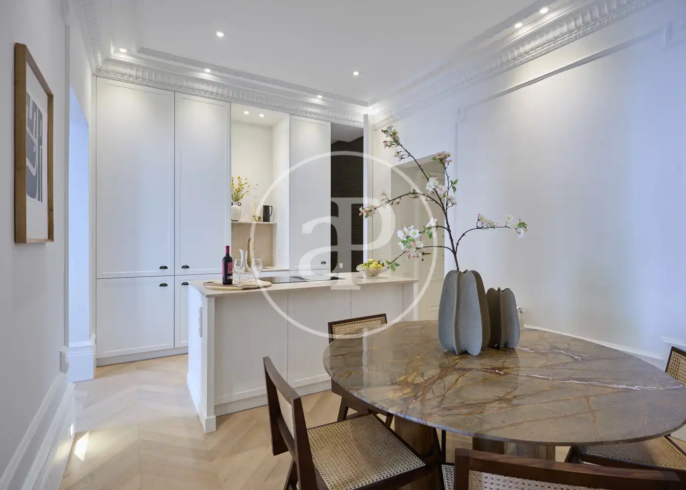Dining room of Flat for sale in Madrid  with Air Conditioner, Heating and Balcony