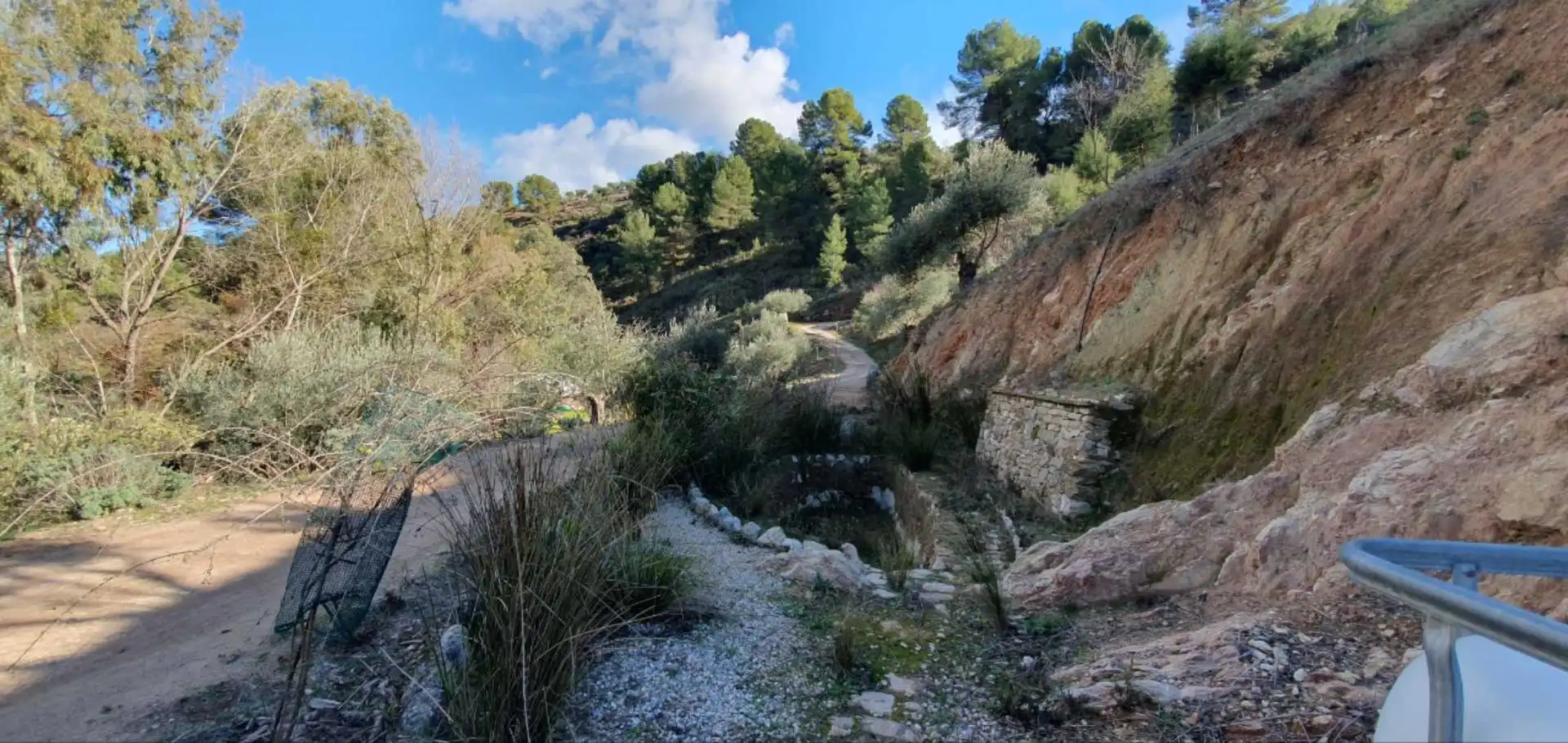 Vista exterior de Finca rústica en venda en El Burgo amb Calefacció, Jardí privat i Traster