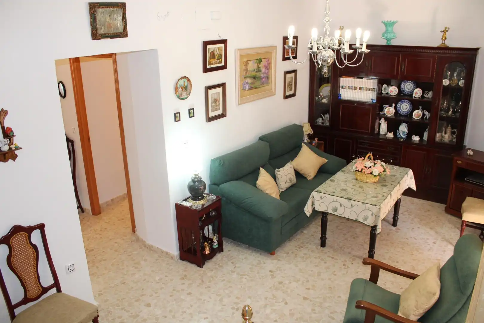 Sala d'estar de Casa o xalet en venda en Castilblanco de los Arroyos amb Aire condicionat, Calefacció i Traster