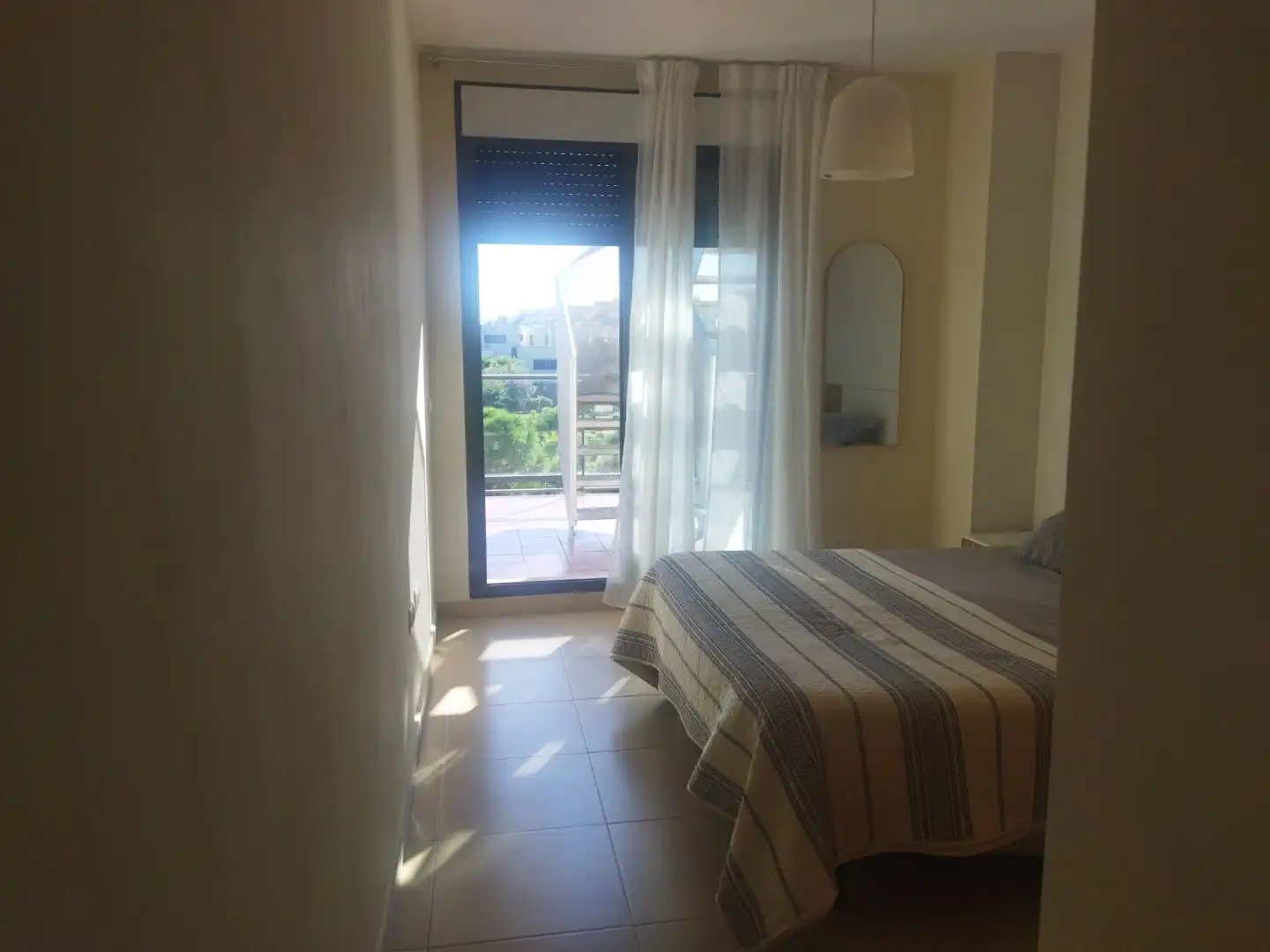 Bedroom of Flat for rent in San Jorge / Sant Jordi  with Air Conditioner, Terrace and Balcony