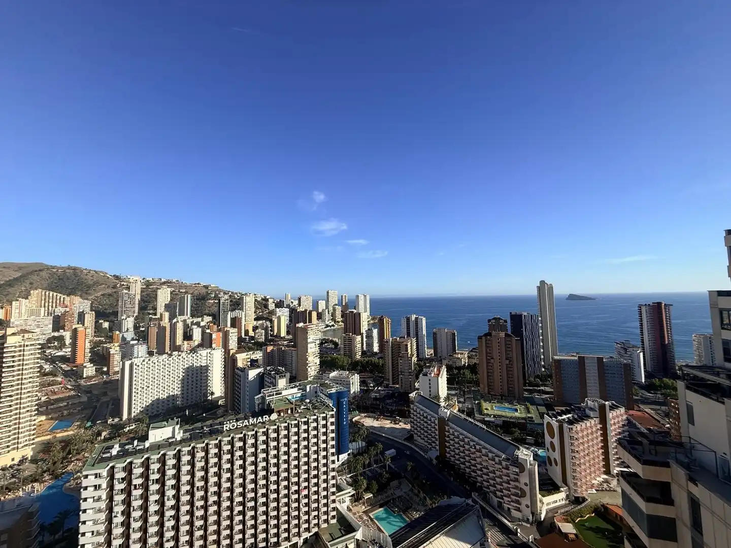 Exterior view of Attic for sale in Benidorm  with Air Conditioner, Private garden and Terrace