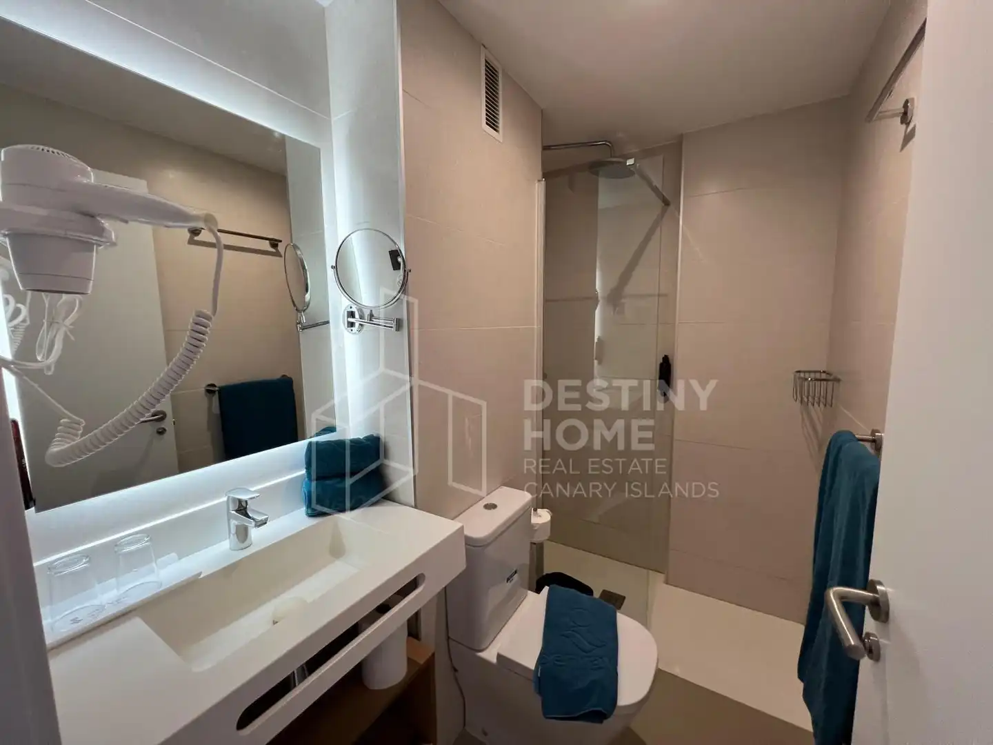 Baño de Apartamento en venta en Pájara con Aire acondicionado, Terraza y Amueblado