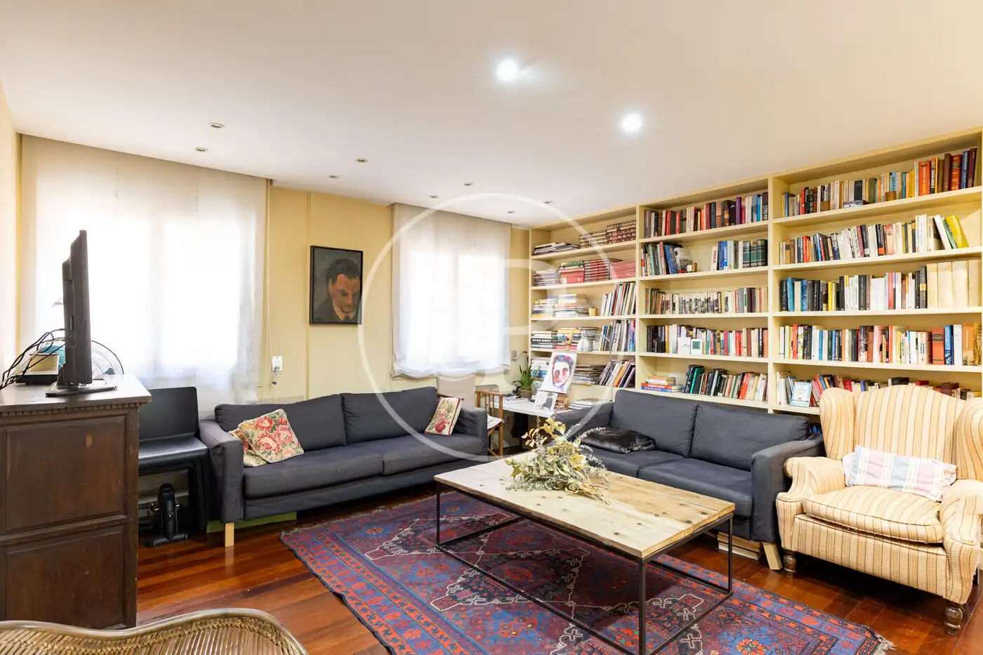 Sala de estar de Piso en venta en Barcelona con Aire acondicionado y Calefacción