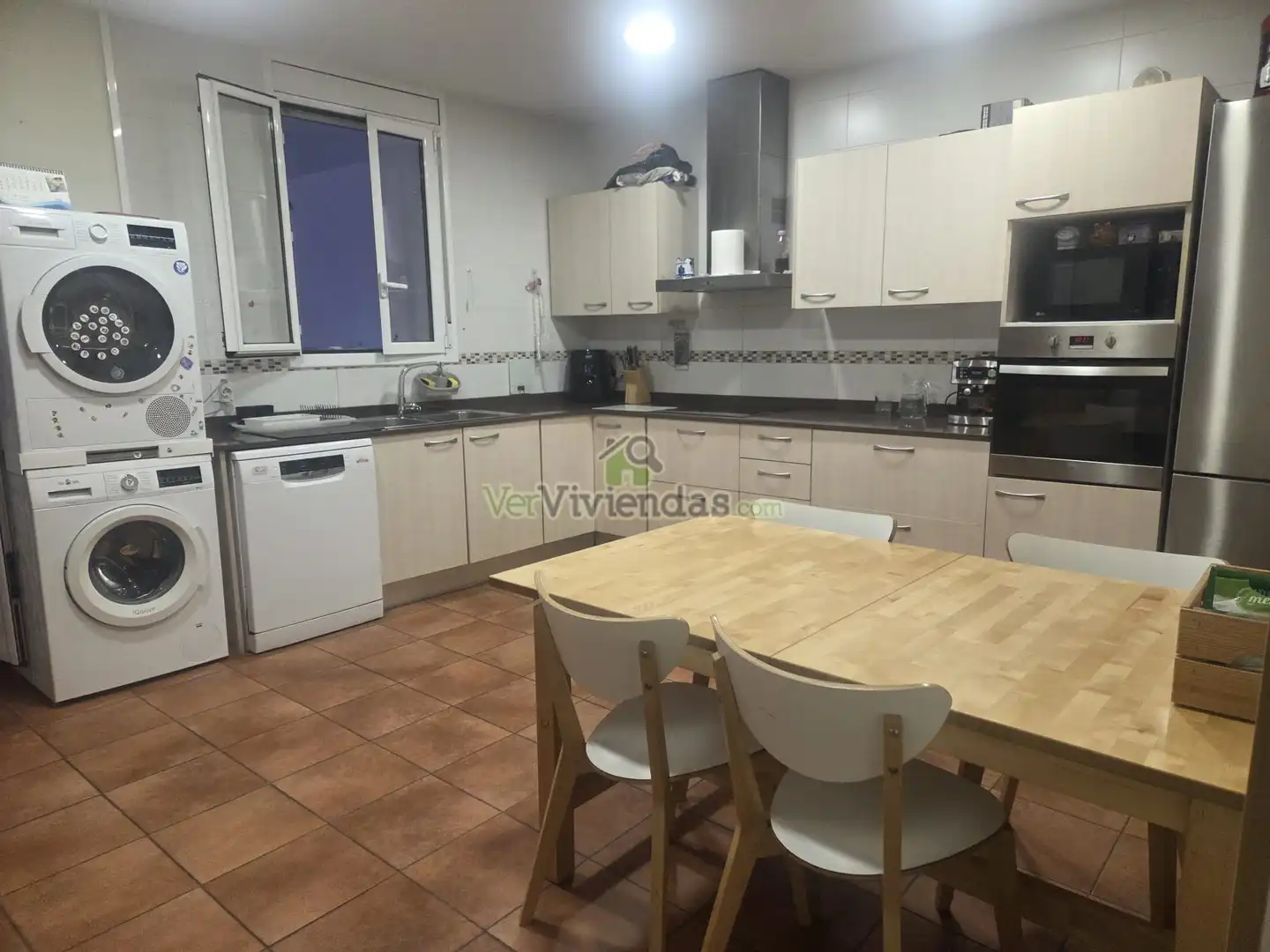 Cocina de Casa o chalet en venta en Vallirana con Aire acondicionado, Calefacción y Jardín privado