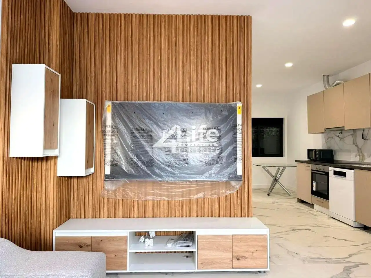 Living room of Ground floor for rent in San Miguel de Abona  with Air Conditioner and Furnished
