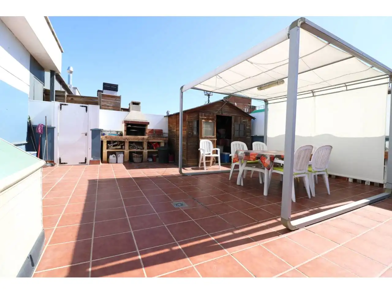 Terrasse von Dachboden zum Verkauf in Montcada i Reixac mit Klimaanlage, Heizung und Parkett