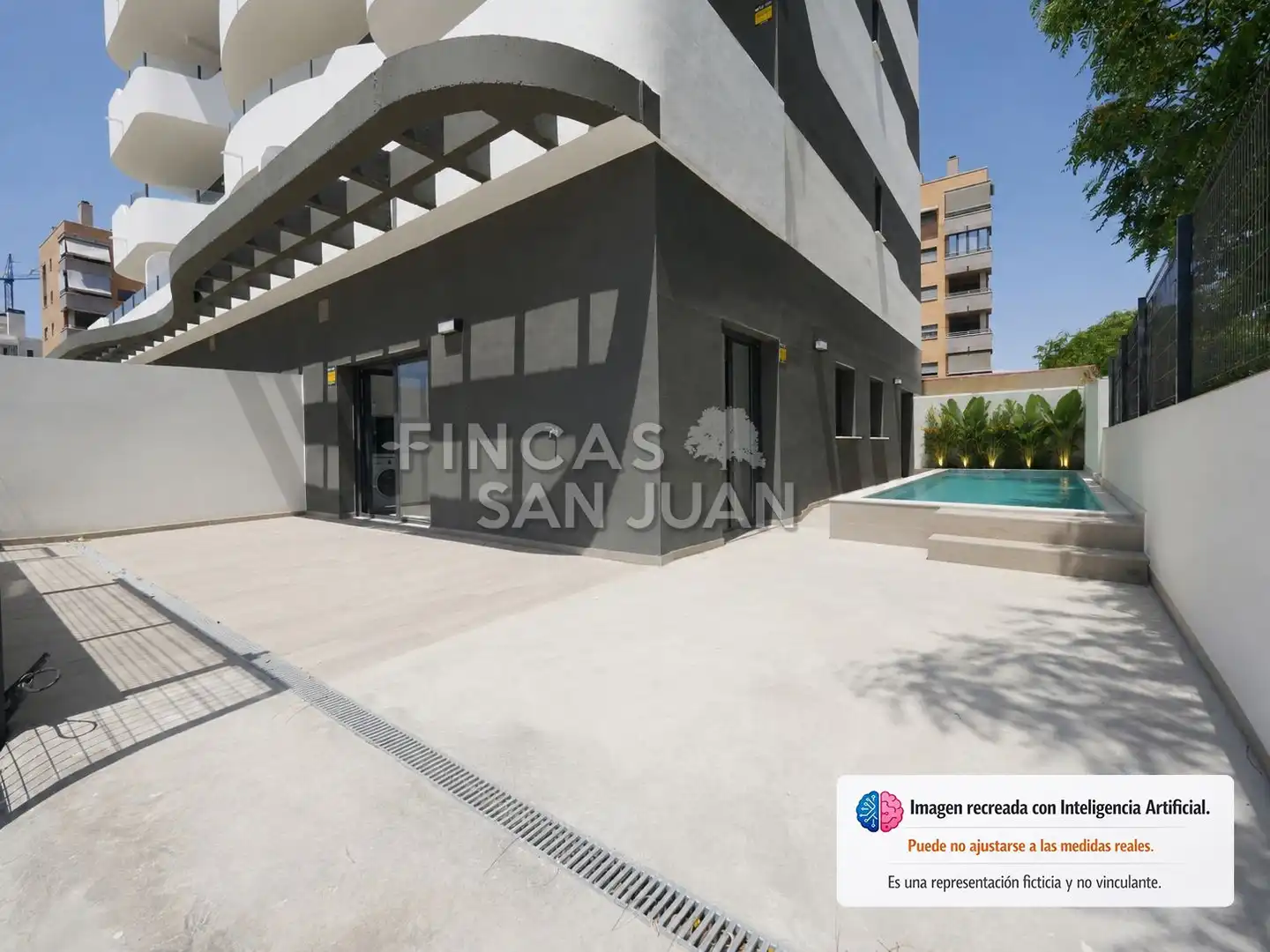 Piscina de Piso en venta en Sant Joan d'Alacant con Aire acondicionado, Calefacción y Terraza