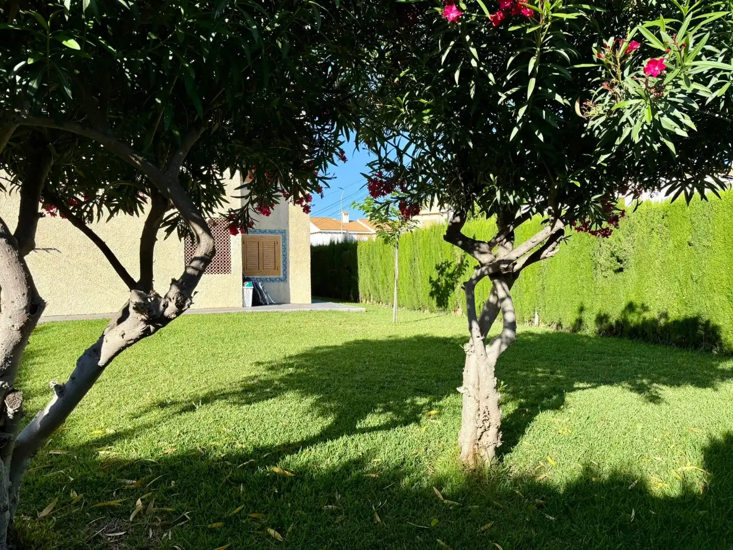 Garten von Erdgeschoss zur Miete in San Javier mit Klimaanlage, Terrasse und Möbliert