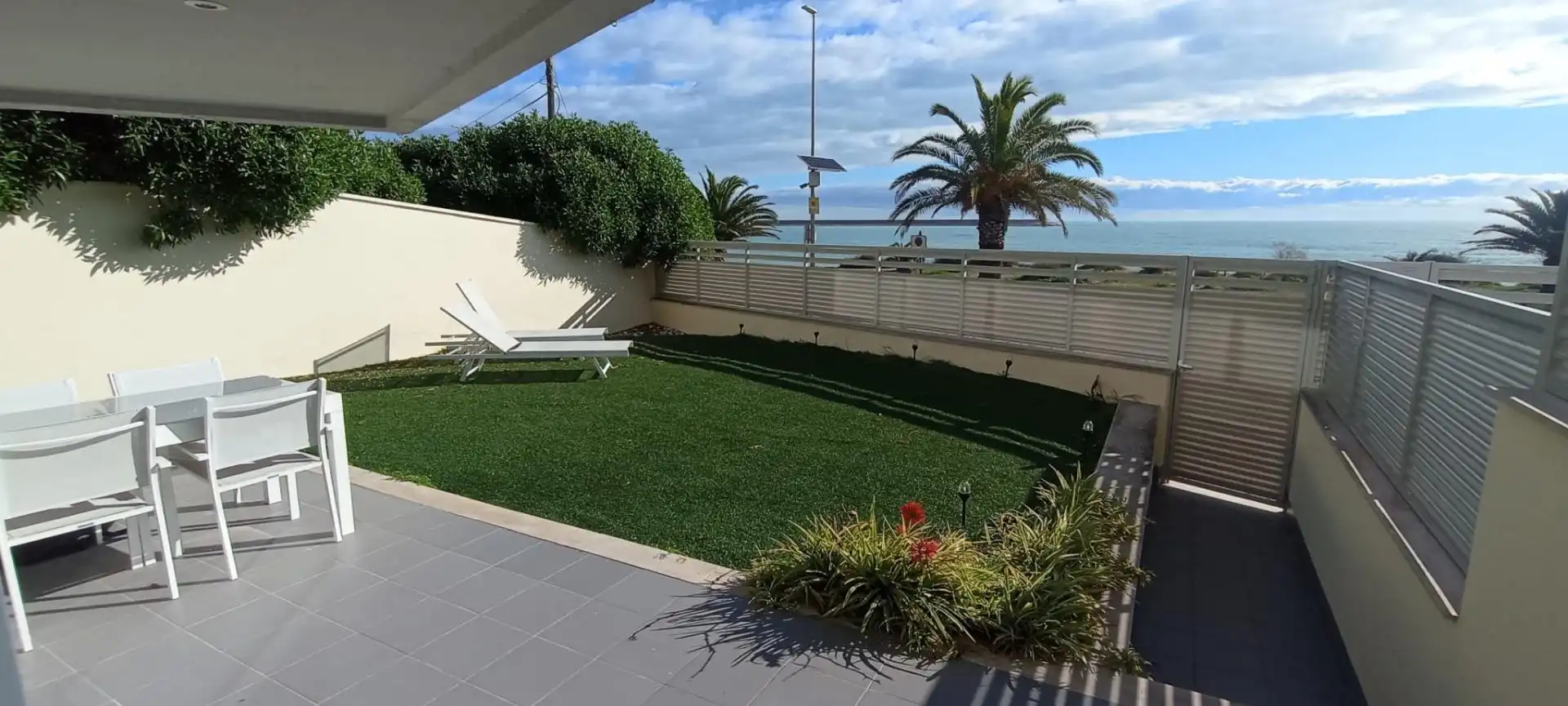 Terraza de Apartamento de alquiler en Vinaròs con Aire acondicionado, Calefacción y Jardín privado