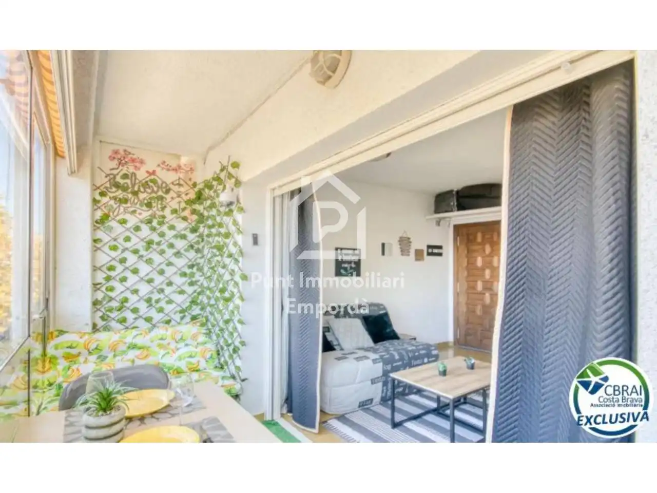 Terraza de Estudio en venta en Empuriabrava con Aire acondicionado, Terraza y Amueblado
