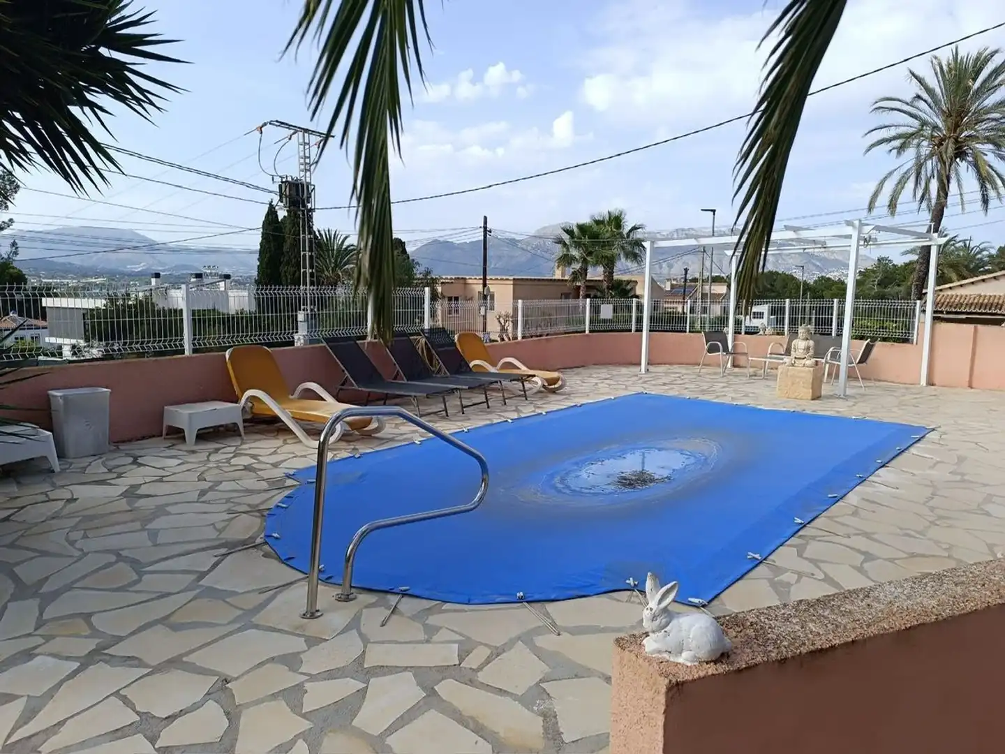 Swimming pool of Houses for sale in L'Alfàs del Pi  with Air Conditioner, Private garden and Terrace