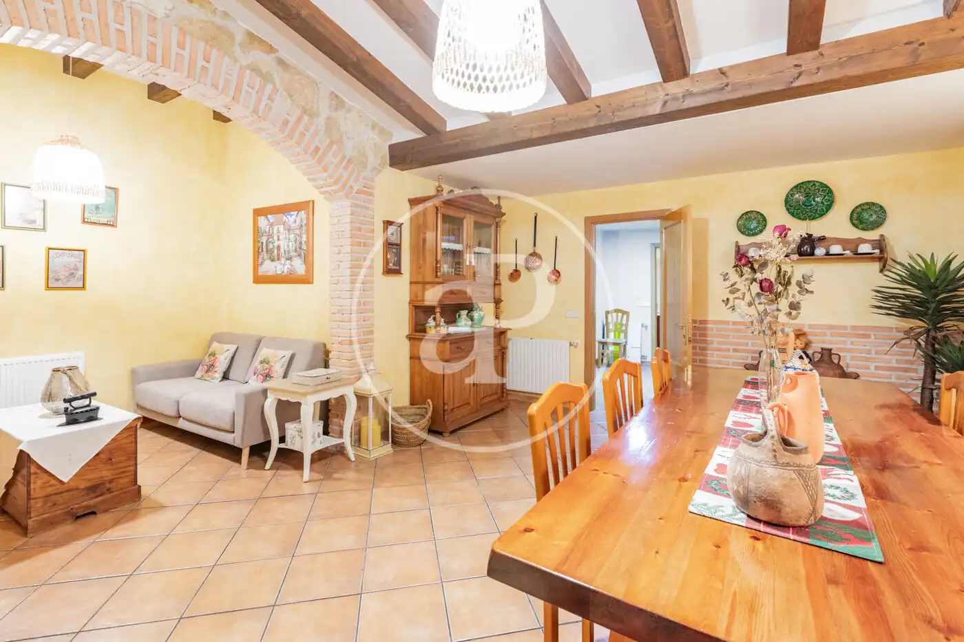Dining room of Detached homes for sale in Madrid  with Heating, Private garden and Terrace
