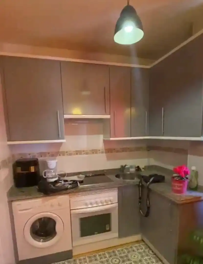 Cocina de Loft de alquiler en Gijón  con Calefacción, Parquet y Amueblado