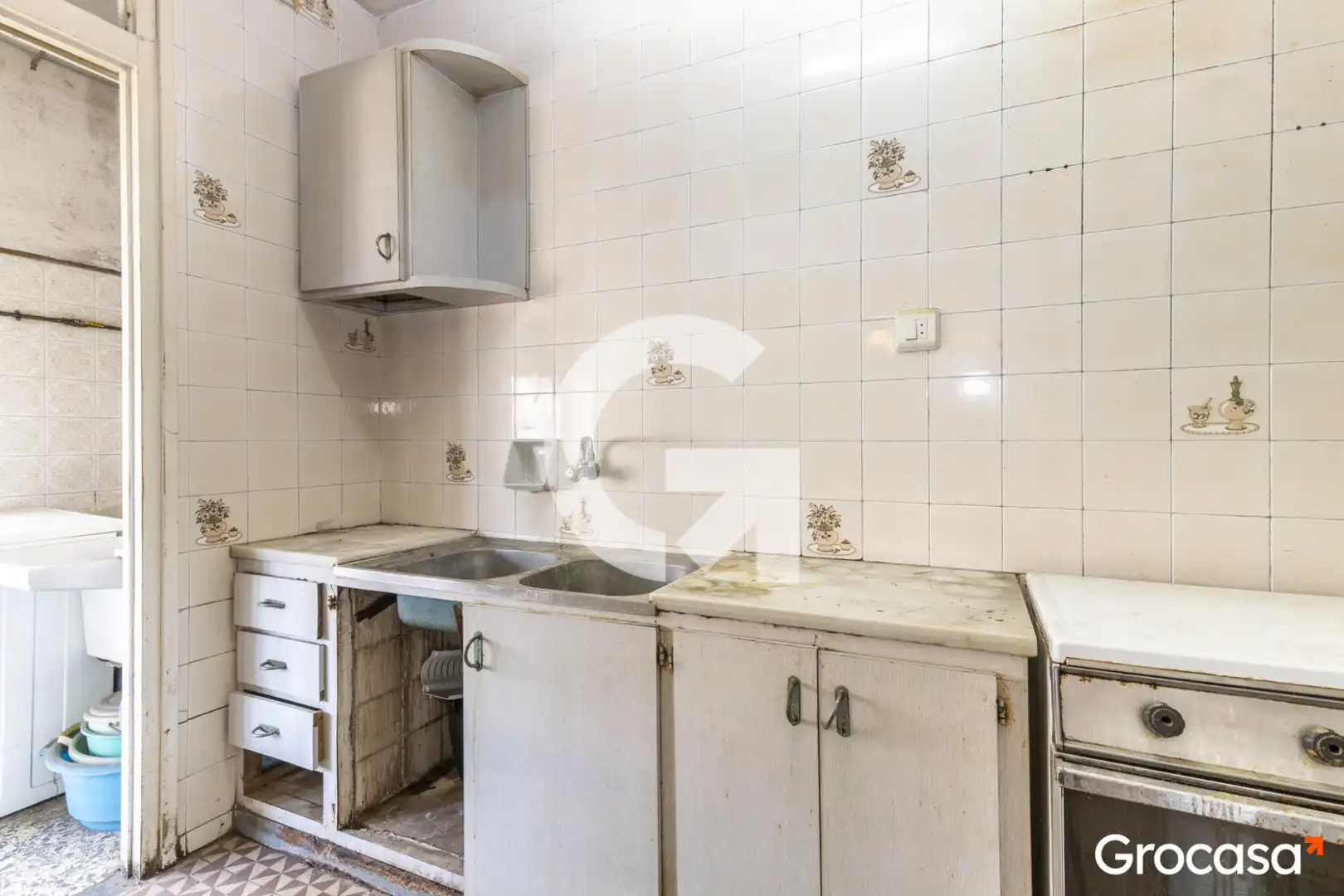 Cocina de Piso en venta en Molins de Rei con Horno, Lavadora y Balcón
