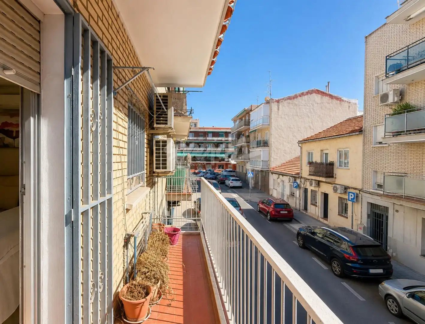 Vista exterior de Piso en venta en Villaverde