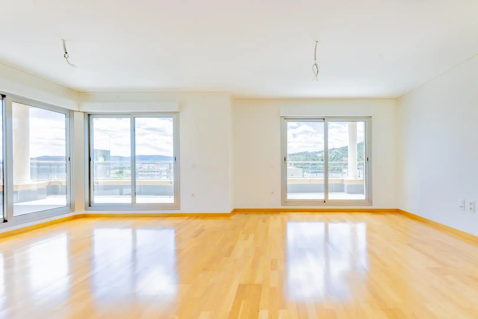 Sala d'estar de Àtic en venda en Gandia amb Aire condicionat, Calefacció i Parquet