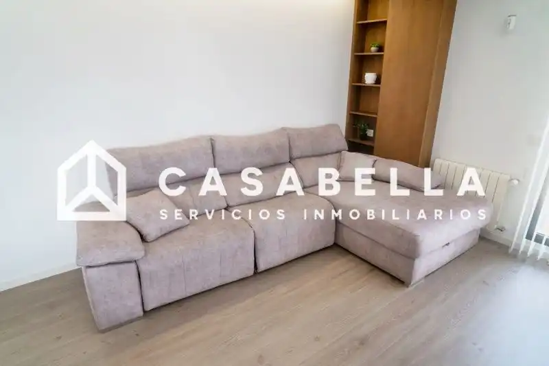 Wohnzimmer von Dachboden zur Miete in Valencia mit Klimaanlage, Heizung und Terrasse