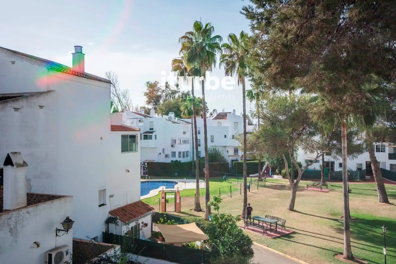 Jardín de Piso en venta en Marbella con Terraza, Piscina y Amueblado
