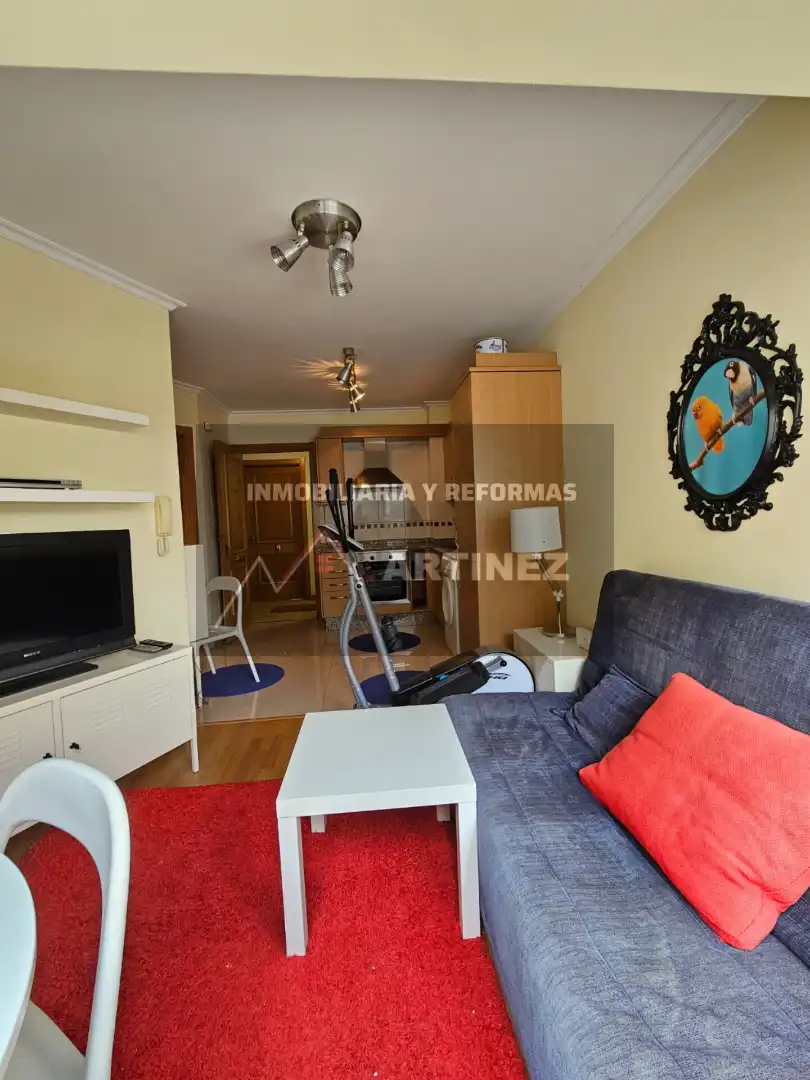 Sala d'estar de Àtic en venda en Cedeira amb Aire condicionat, Calefacció i Parquet