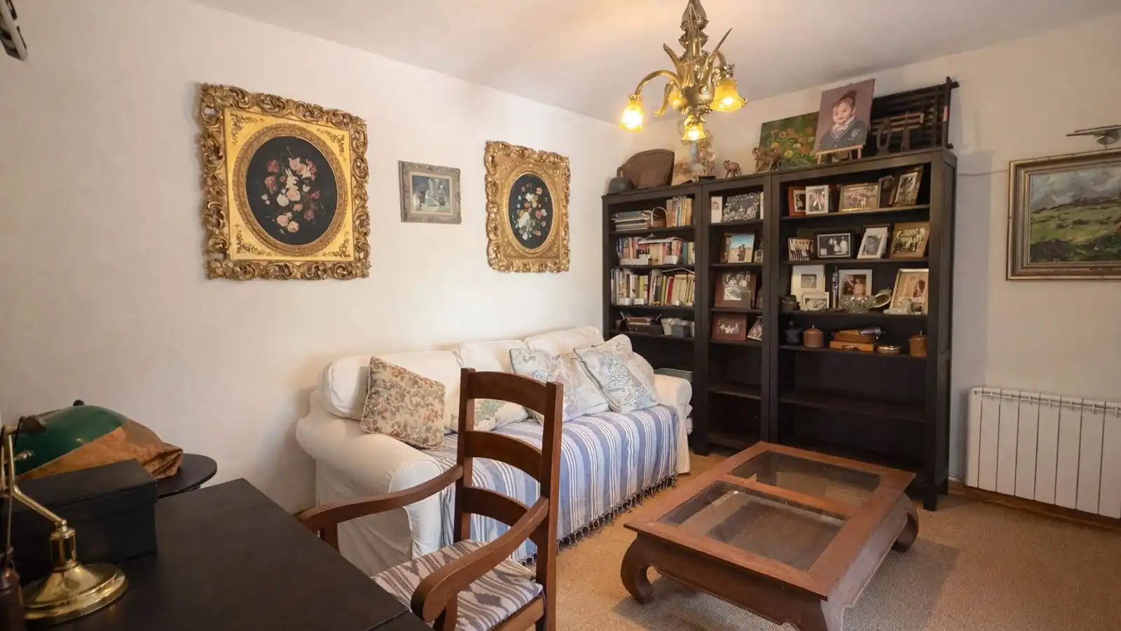 Sala de estar de Finca rústica en venta en Santa María del Camí con Calefacción, Jardín privado y Terraza