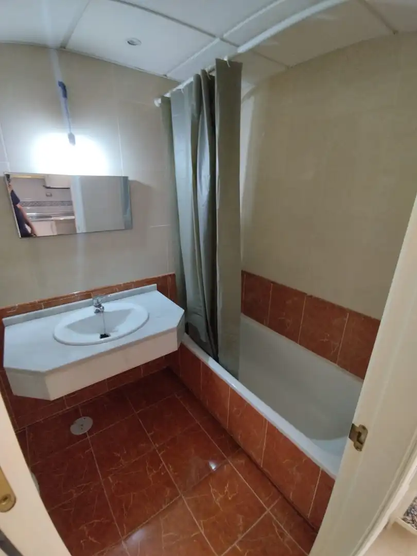 Bathroom of Flat for rent in Vícar  with Air Conditioner, Terrace and Furnished