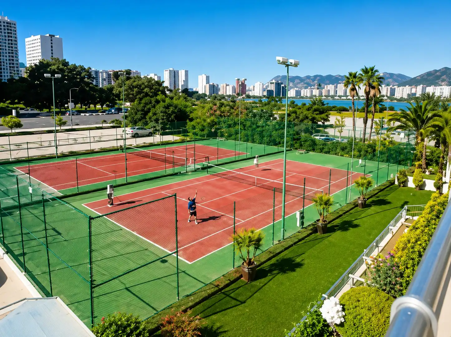 Exterior view of Apartments for sale in Calpe / Calp  with Air Conditioner and Private garden