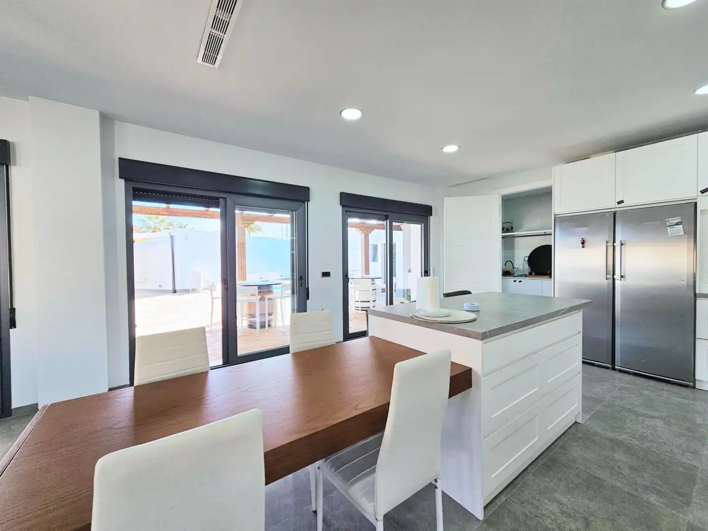 Cocina de Casa o chalet en venta en Cartagena con Terraza, Piscina y Amueblado
