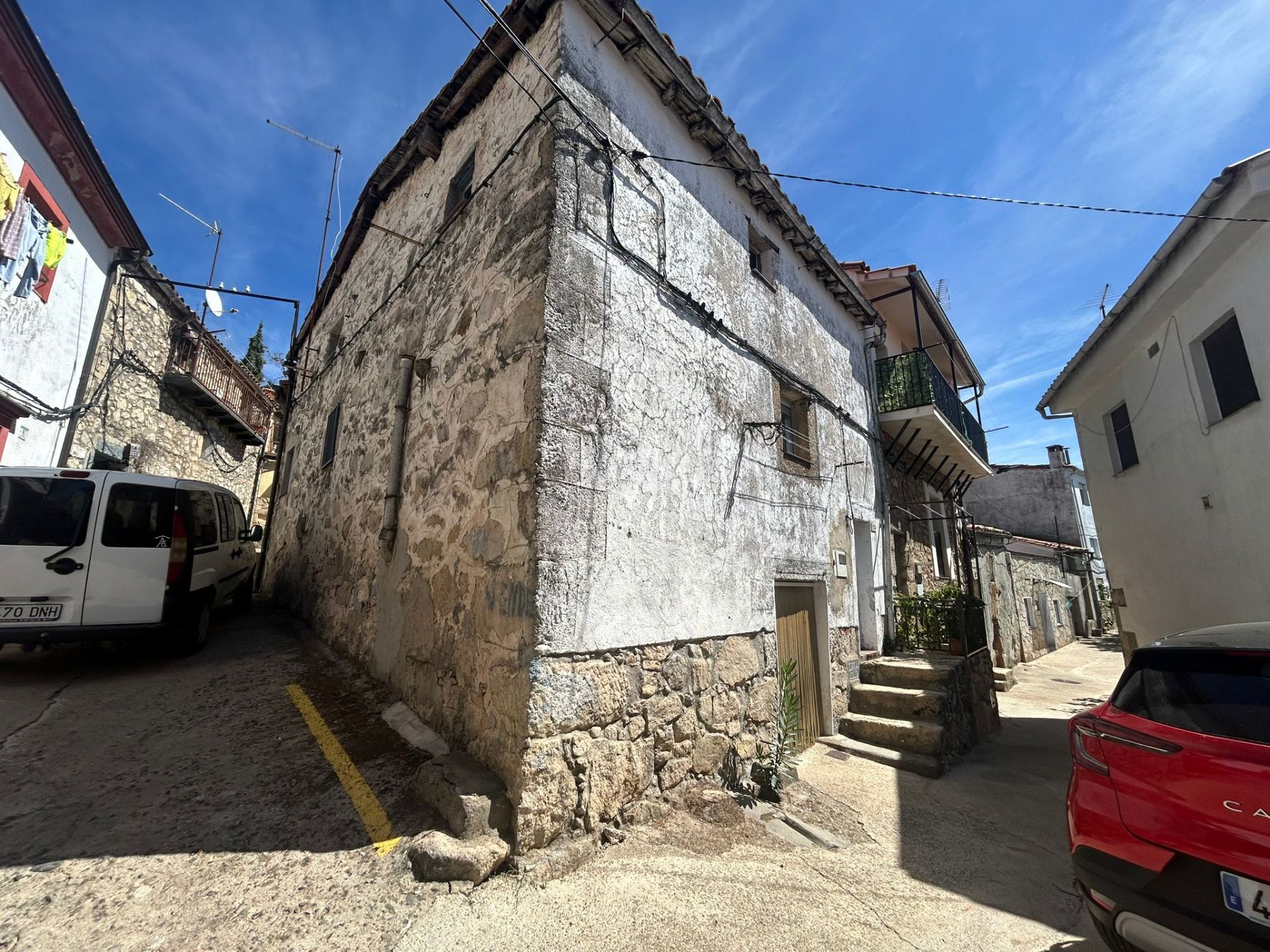 Vista exterior de Casa o xalet en venda en Villamiel amb Traster i Moblat