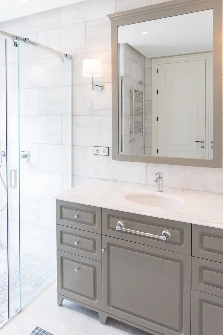 Baño de Casa o chalet en venta en Benahavís con Aire acondicionado, Calefacción y Jardín privado