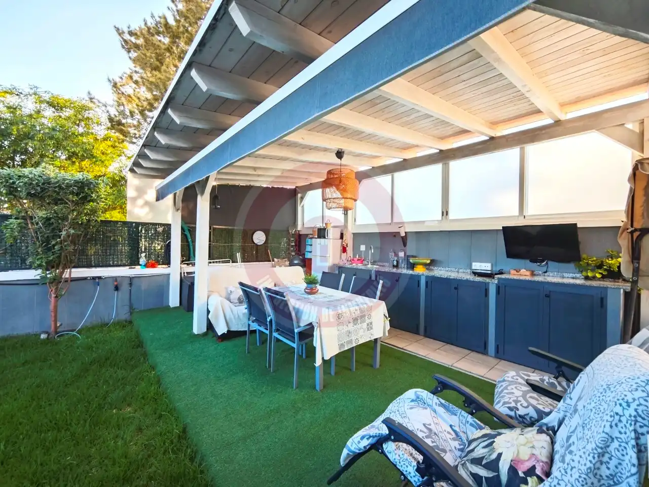 Terrassa de Casa o xalet en venda en Vélez-Málaga amb Aire condicionat, Jardí privat i Terrassa