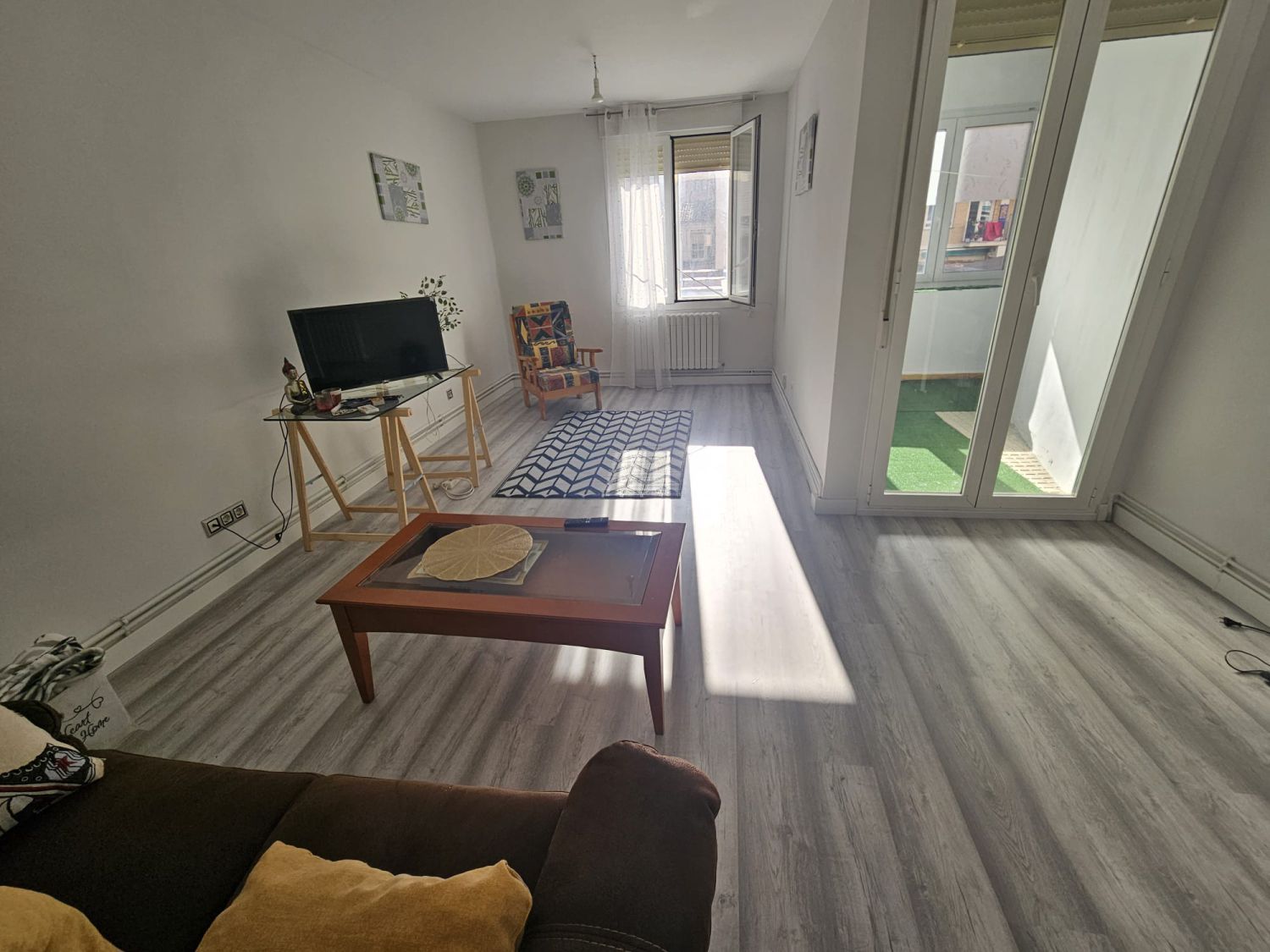 Bedroom of Apartment for sale in  Logroño  with Heating, Parquet flooring and Terrace