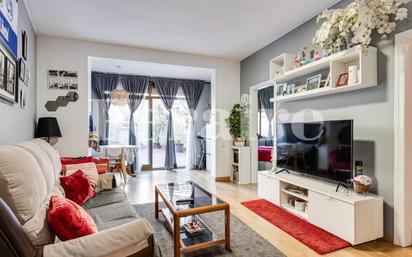 Wohnzimmer von Wohnung zum verkauf in  Barcelona Capital mit Terrasse