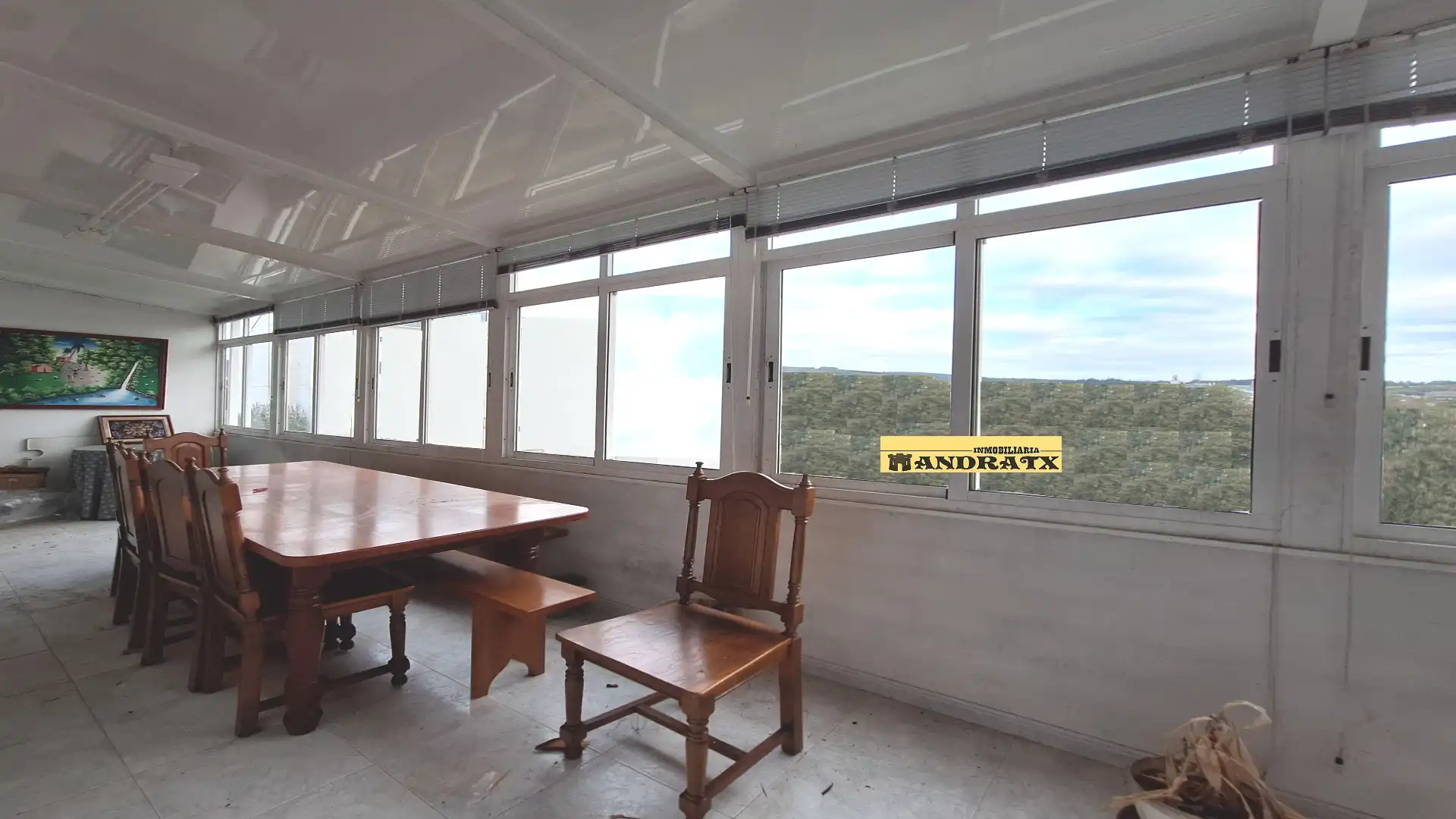 Comedor de Piso en venta en As Pontes de García Rodríguez  con Terraza y Amueblado