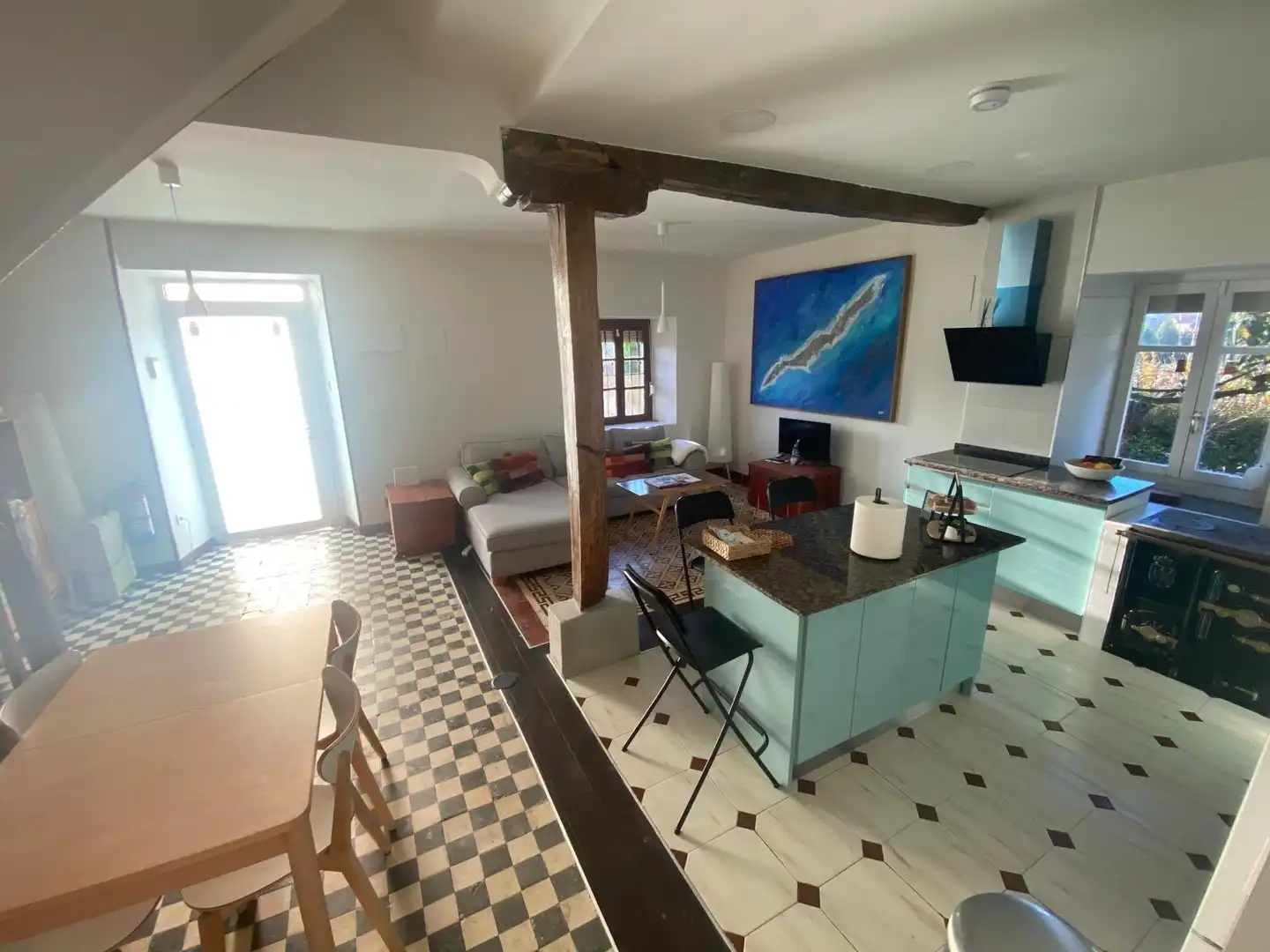 Living room of Detached homes for sale in Hazas de Cesto  with Heating, Private garden and Terrace