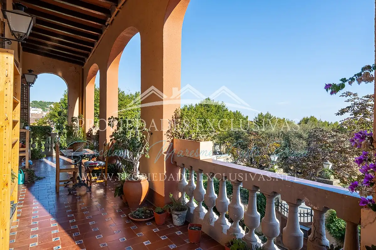 Terrasse von Haus oder Chalet zum Verkauf in Teià mit Klimaanlage, Heizung und Privatgarten