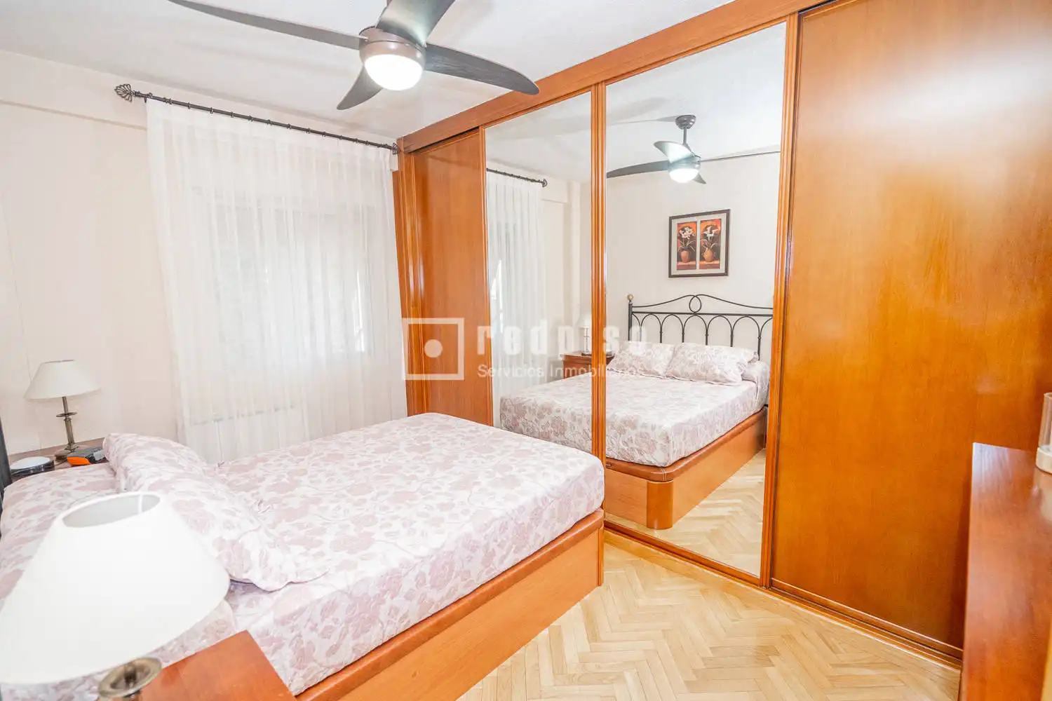 Schlafzimmer von Wohnung zum Verkauf in Móstoles mit Klimaanlage, Heizung und Privatgarten