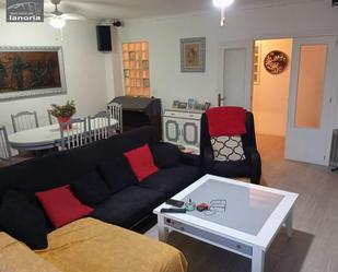 Living room of Flat for sale in  Albacete Capital  with Heating, Terrace and Balcony