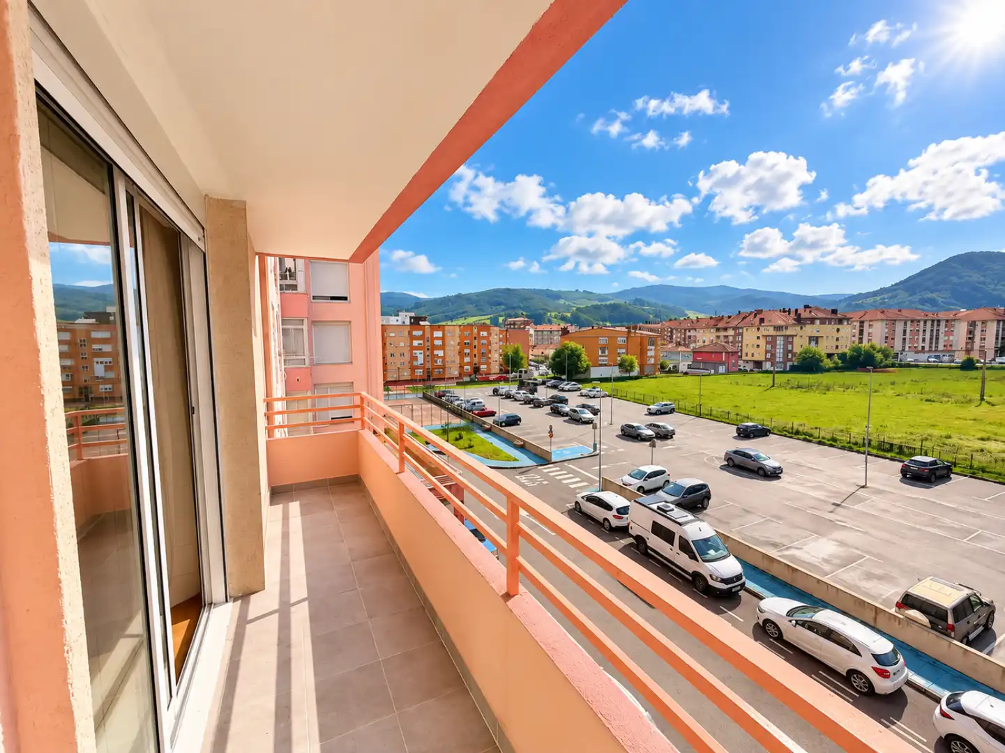 Balcony of Flat for rent in Los Corrales de Buelna , Cantabria