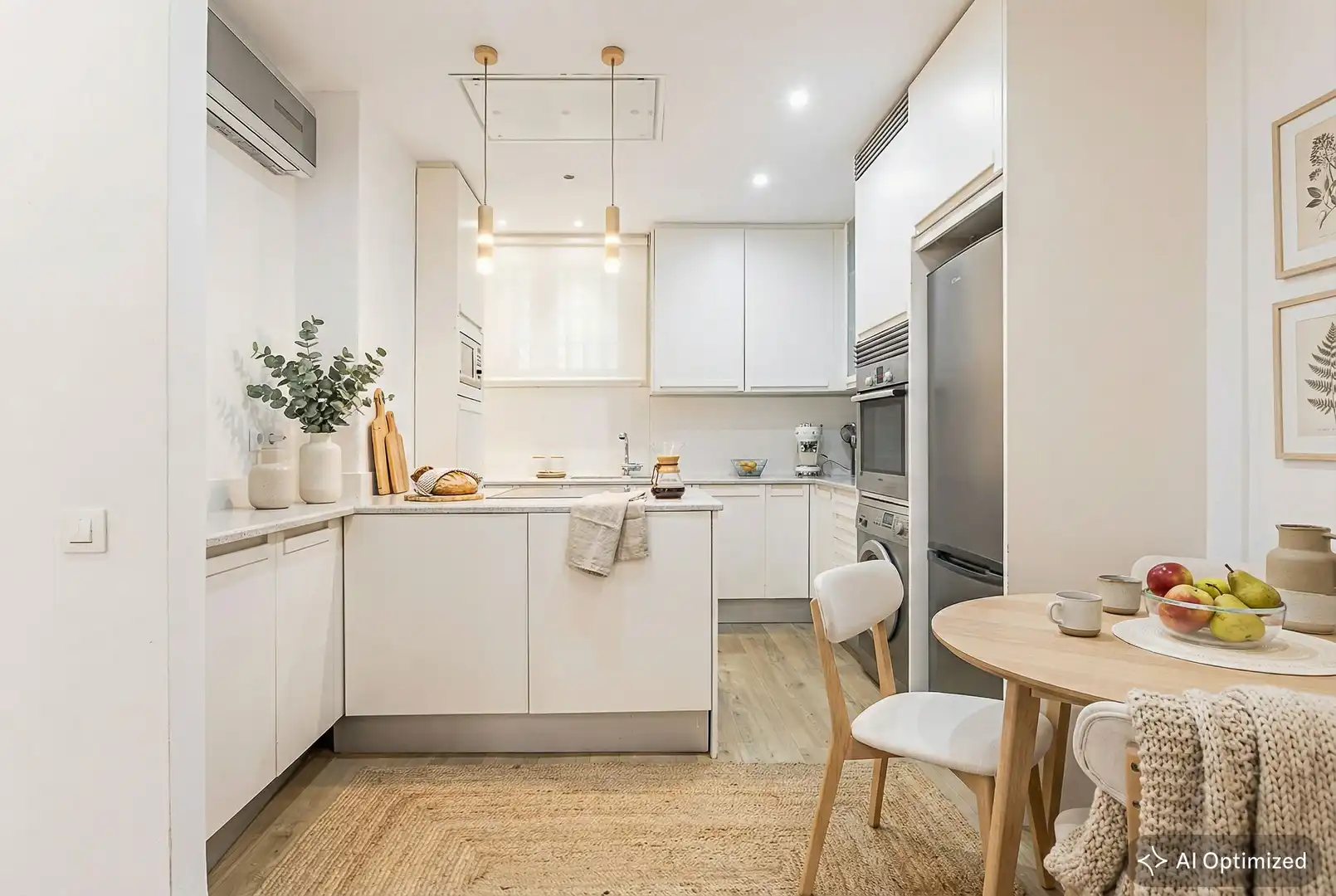Cocina de Piso en venta en Barcelona con Aire acondicionado, Calefacción y Parquet