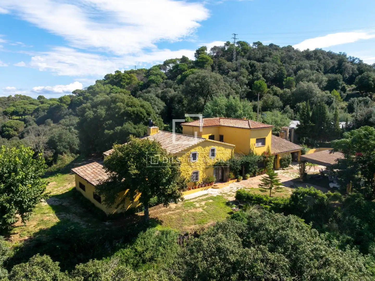 Vista exterior de Finca rústica en venta en Vilassar de Dalt con Jardín privado