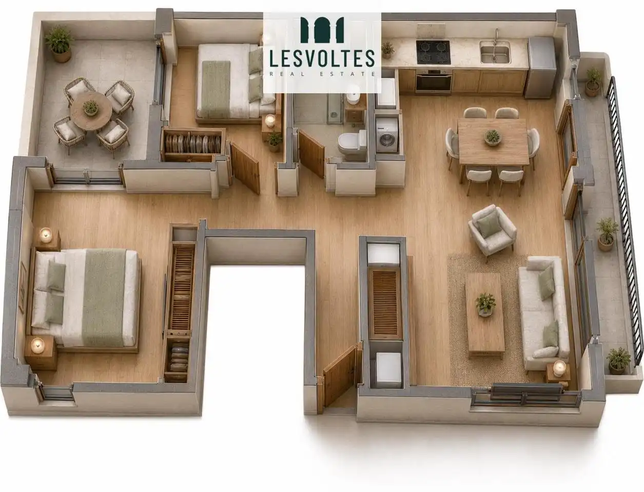 Flat for sale in Palafrugell  with Air Conditioner, Parquet flooring and Balcony